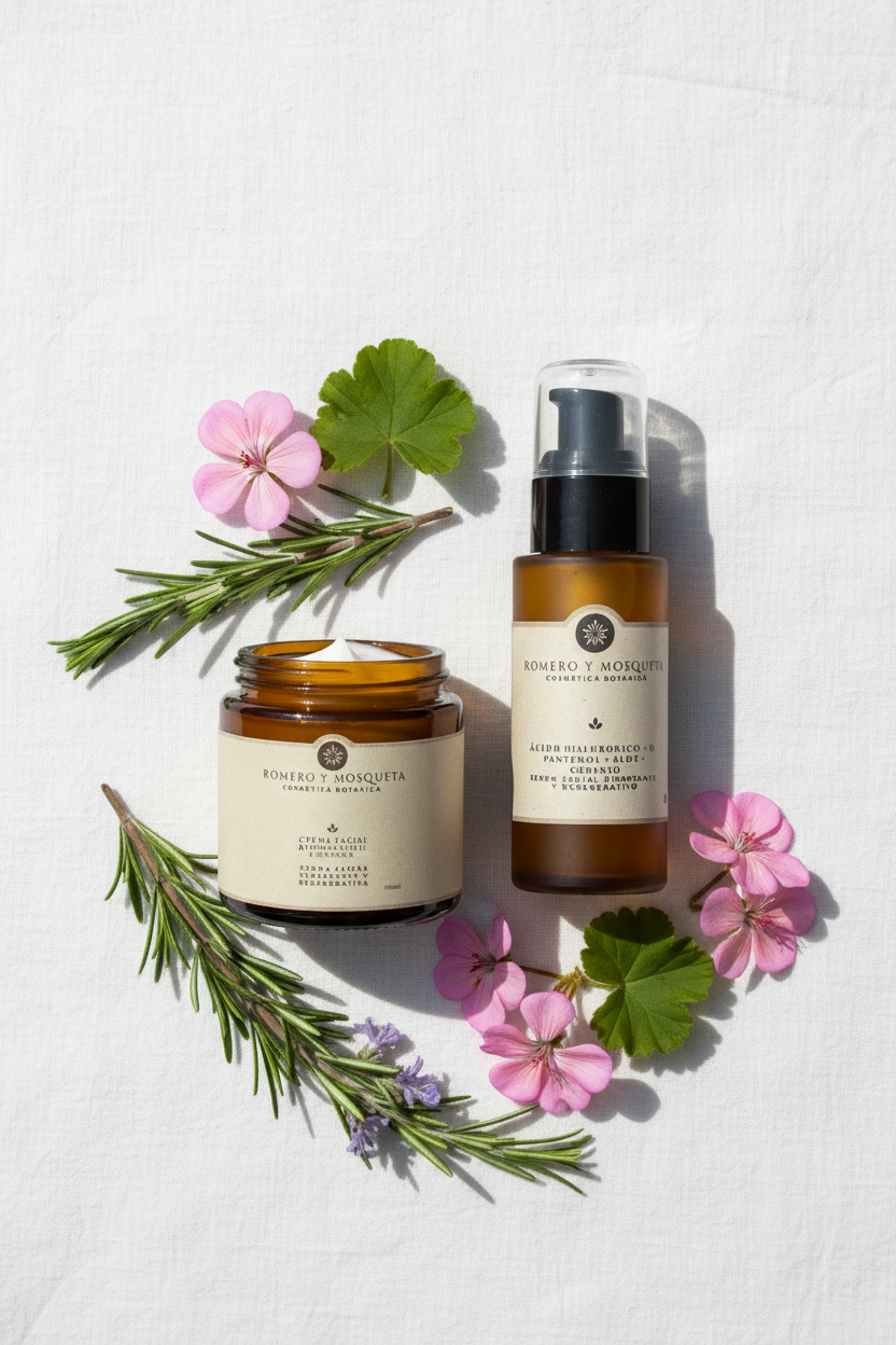 Pack Crema + Sérum - Etiquetas nítidas vertical