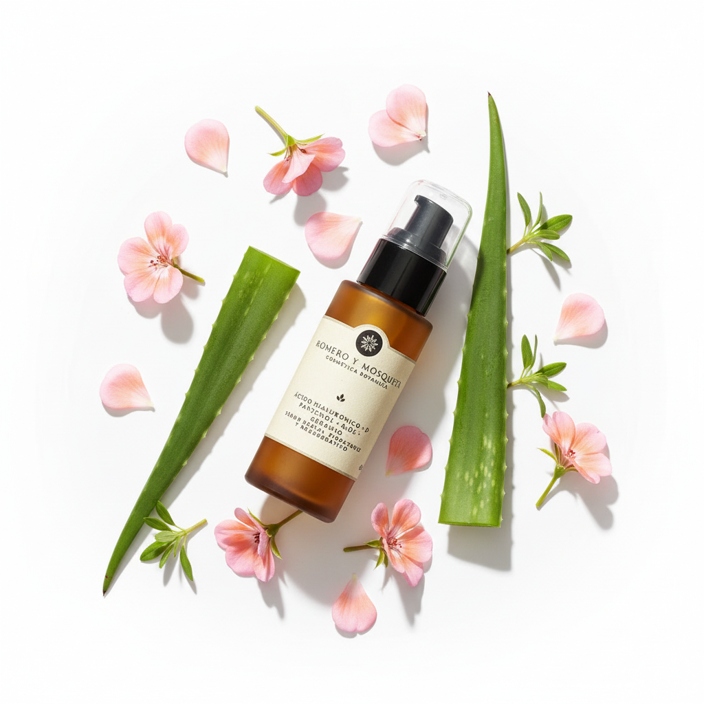 Sérum Facial - Flat Lay