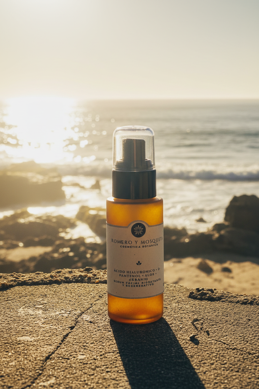 Serum hidratante ácido hialurónico + aloe + d-pantenol